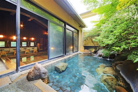 「出雲神々 縁結びの宿 紺家」　露天風呂